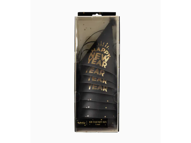 My Mind's Eye Happy New Year Party Hats - 8 count