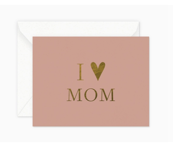 I Heart Mom Greeting Card