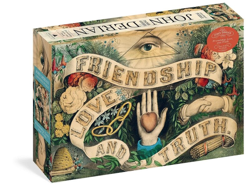Hachette/Workman John Derian Friendship, Love, and Truth 1,000-Piece Puzzle