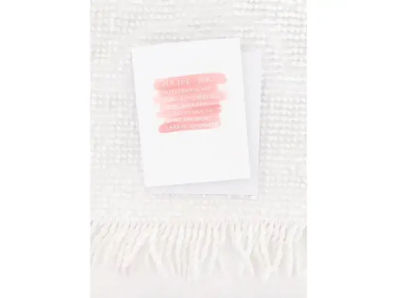 Maddon and Co Carrie Bradshaw Card