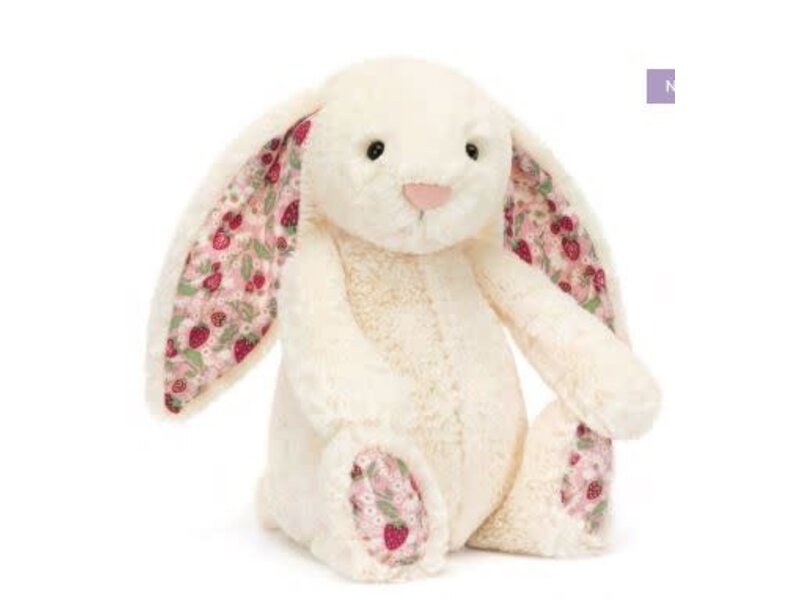 JellyCat Inc Blossom Cream Bunny 'Berry' Original