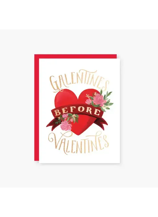 Galentines Before Valentine's Card