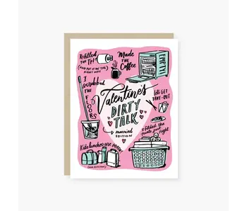 Dirty Talk—Married Edition Valentine's Day Card