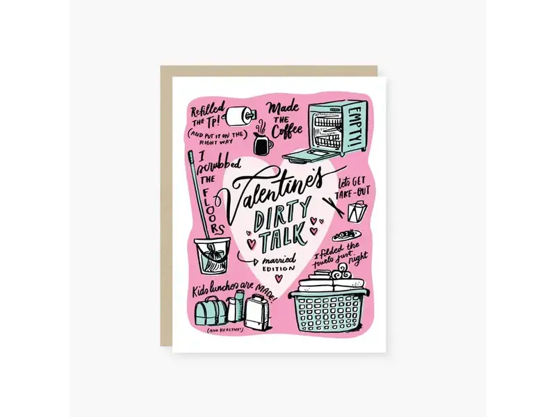 2021 Co. Dirty Talk—Married Edition Valentine's Day Card