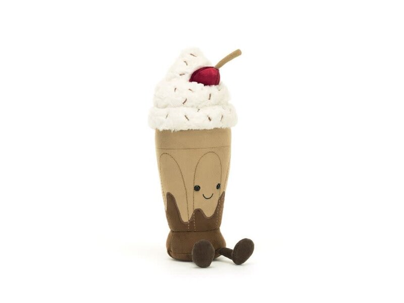 JellyCat Inc Amuseables Marin Chocolate Milkshake
