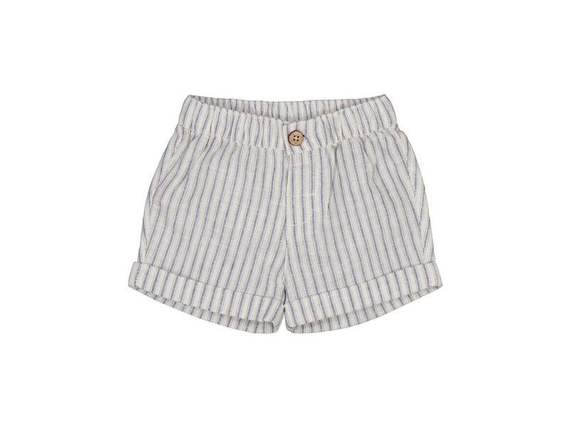 Mayoral Striped Shorts - Natural