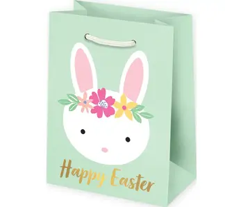 Happy Easter Bunny Heads Bag  medium