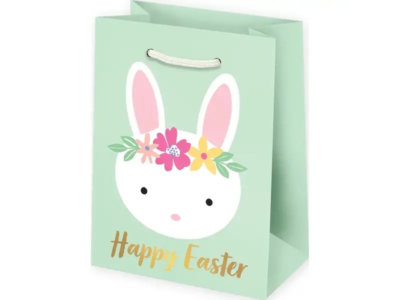 Paper Source Happy Easter Bunny Heads Bag  medium