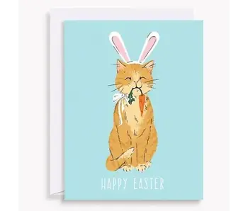 Cat Easter Card