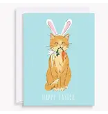 Paper Source Cat Easter Card