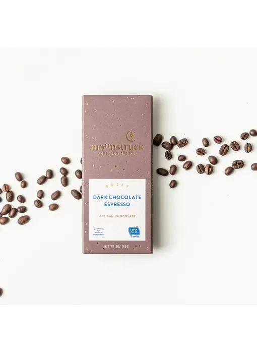 Buzzy Dark Espresso Chocolate Bar