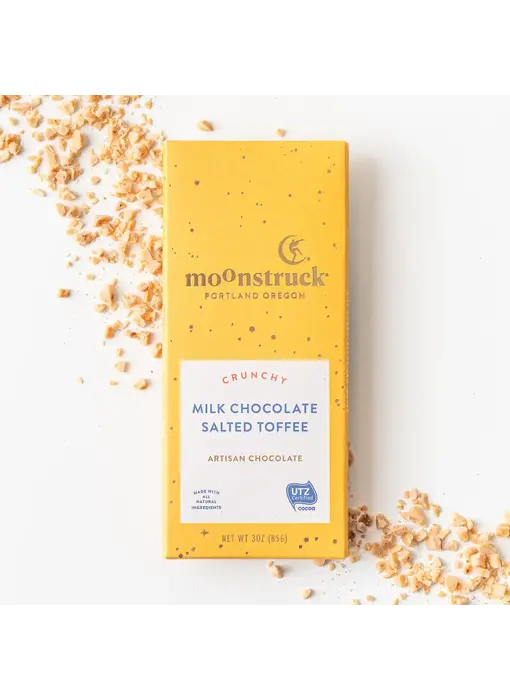 Crunchy Milk Salted Toffee Bar