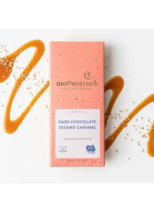 Toasty Sesame Caramel Chocolate Bar