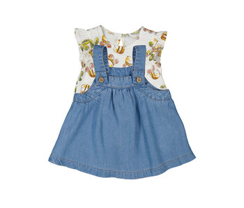 Overall Skirt Set - Denim