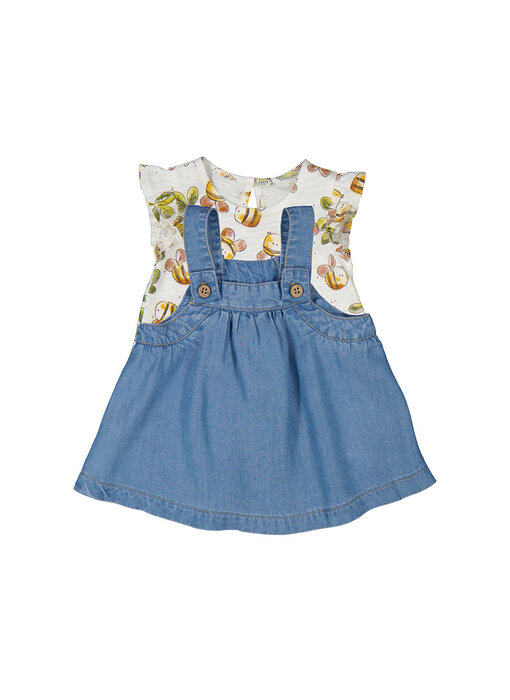 Overall Skirt Set - Denim