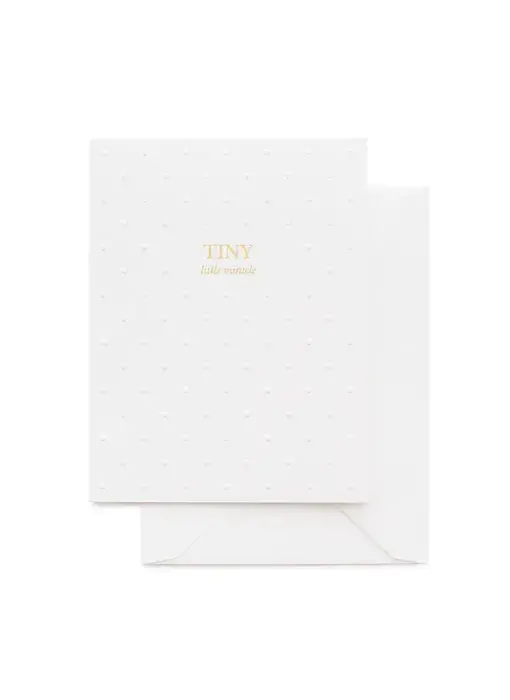 Tiny Little Miracle Card