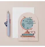 Sister Paper Co. Father's Day Card | Dad Adventures Card | Father's Day Cards