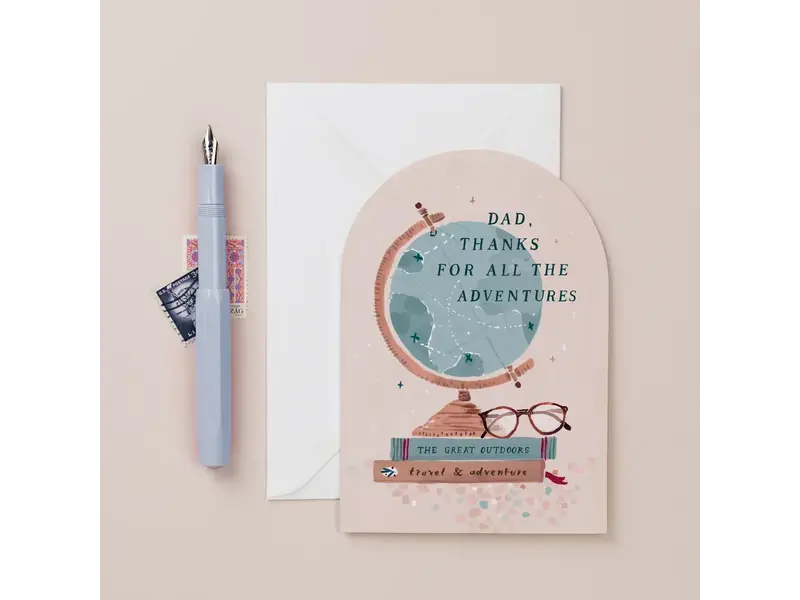 Sister Paper Co. Father's Day Card | Dad Adventures Card | Father's Day Cards