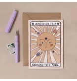 Sister Paper Co. Tarot Sun Birthday Card | Tarot Card | Sun Greeting Cards