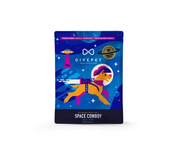 GivePet Space Cowboy Freeze-Dried Dog Treats