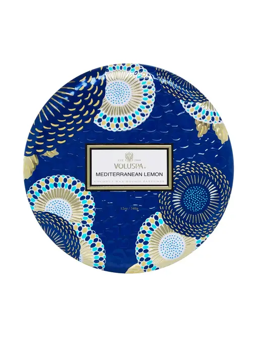 Mediterranean Lemon Mini Tin