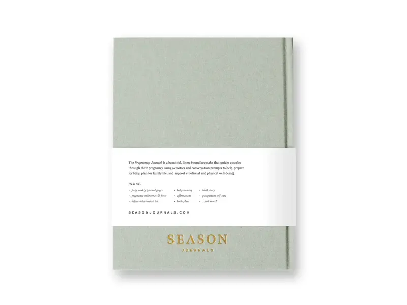 Season Journals Pregnancy Journal | Sage