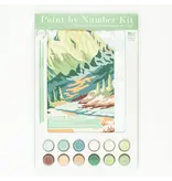 Elle Cree Mountainscape Paint-By-Number Kit