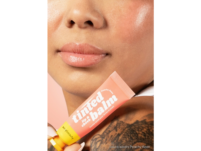 AvryBeauty Peachy Keen Lip & Cheek Tinted Balm