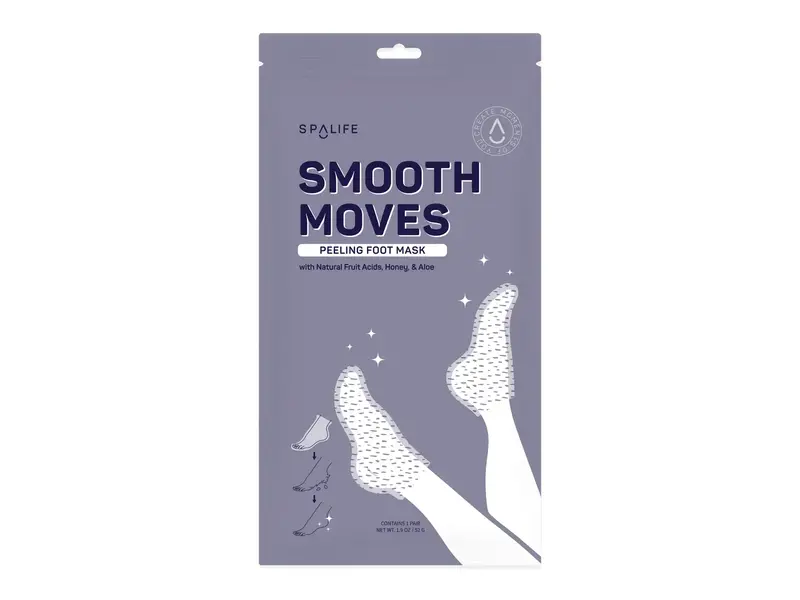 My Spa Life Smooth Moves Peeling Foot Mask with Natural Fruit Acids
