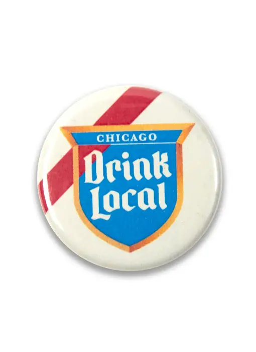Button pin- drink local