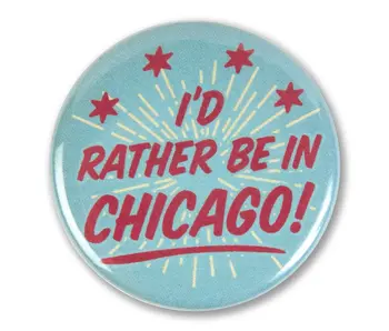 Button pin- I'd rather be