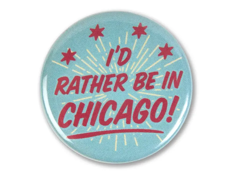 Transit Tees Button pin- I'd rather be