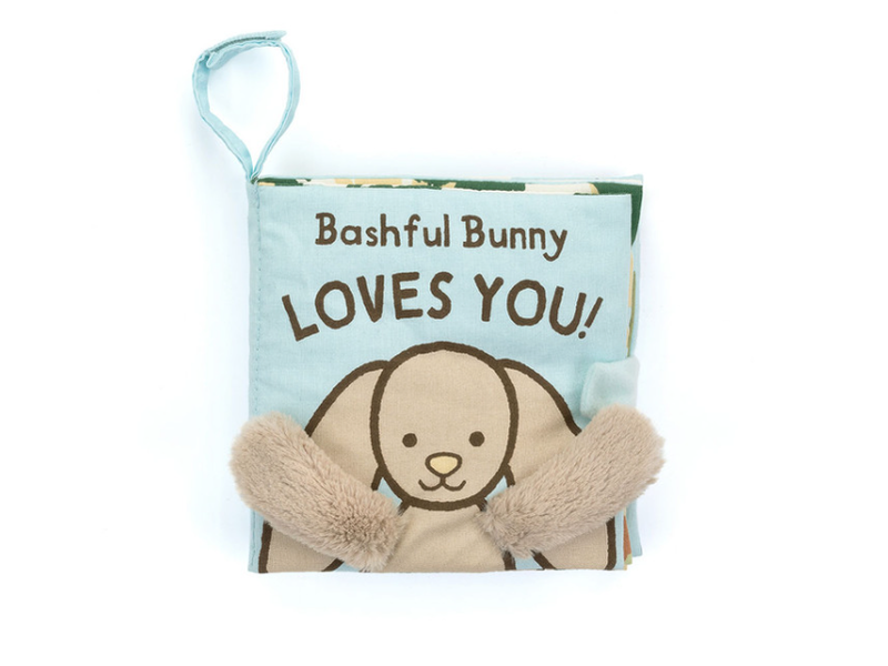 JellyCat Inc Bashful Bunny Loves You Book