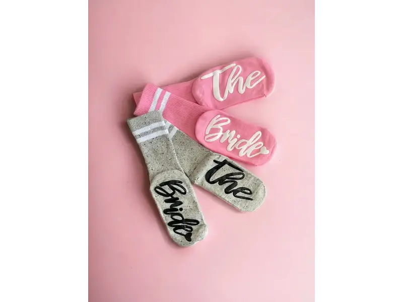 Bash The Bride Socks - Oatmeal