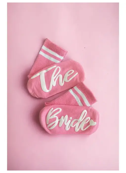 The Bride Socks - Pink