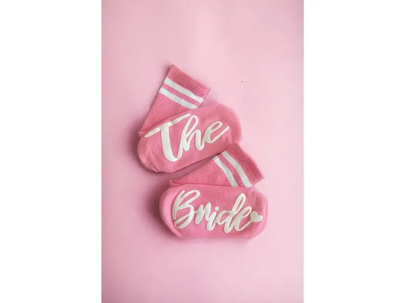 Bash The Bride Socks - Pink