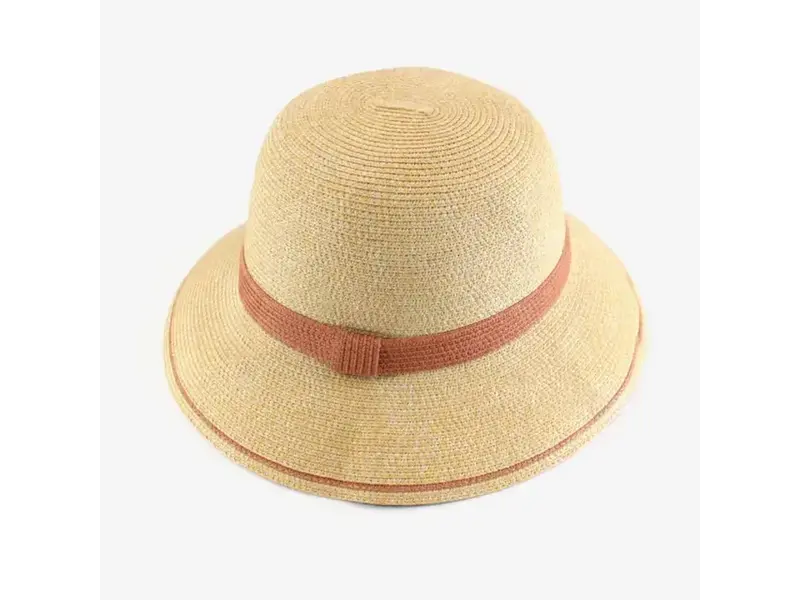 pretty persuasions Brighton Sun Hat - Clay