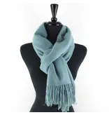 pretty persuasions Solid Color Cozy Soft Scarf - Blue