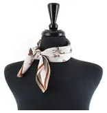 pretty persuasions Lightweight Square Scarf - Beige