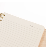 Graphique De France Taupe 6 x 8 Vegan Leather Wrap Journal