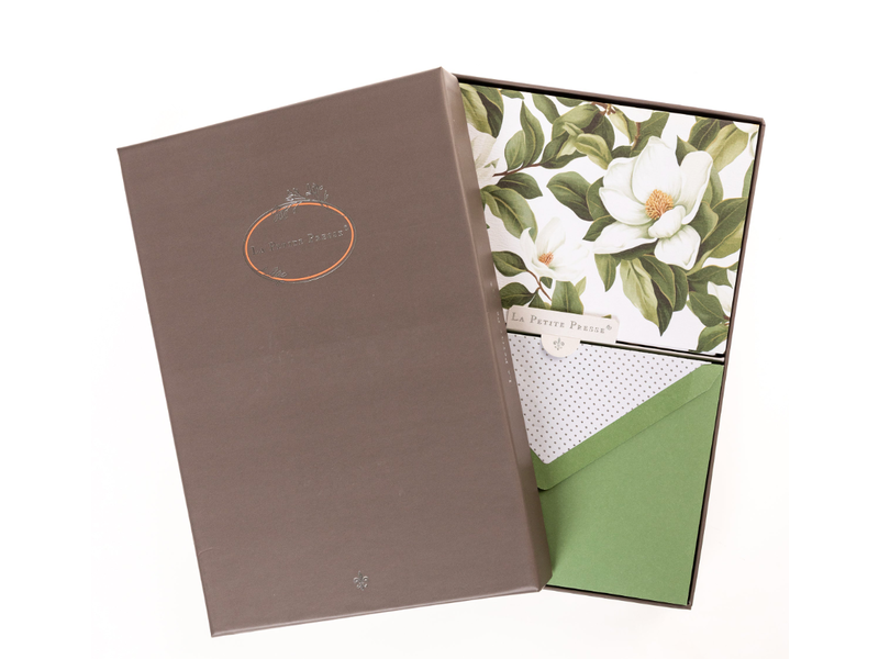 Graphique De France La Petite Presse Collection Magnolia La Petite Presse Luxe Boxed Cards