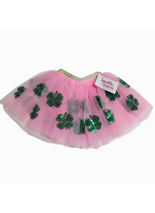 Pink Shamrock Tutu 2-6 year