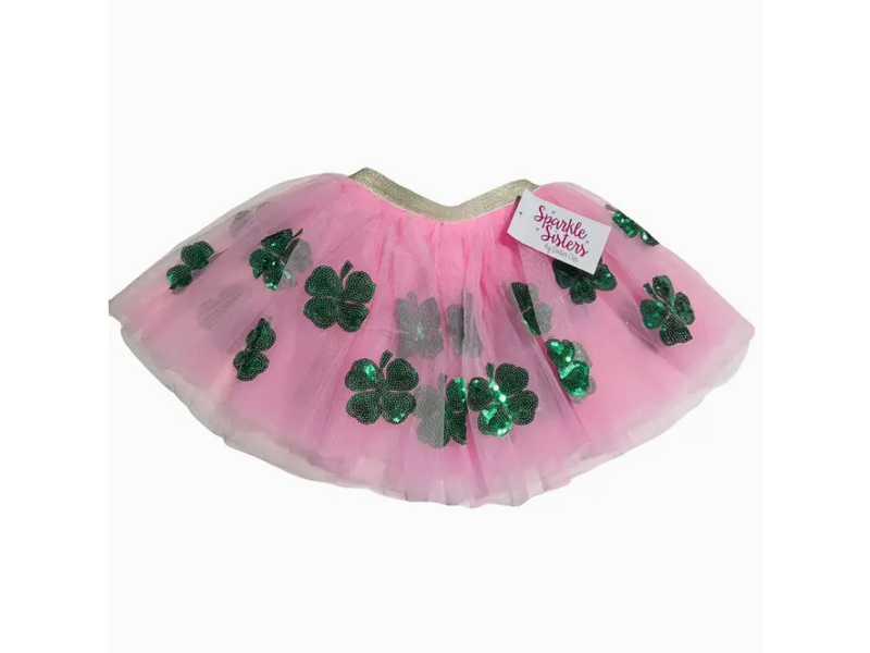 Sparkle Sister by Couture Pink Shamrock Tutu 2-6 year