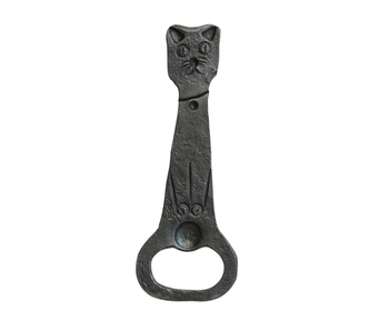 Cast Iron Vintage Reproduction Cat Shaped Bottle Opener