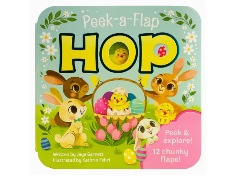 cottage door press Hop Easter Lift-A-Flap Board Book
