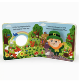 cottage door press Happy Leprechaun St. Patrick's Day Finger Puppet Board Book
