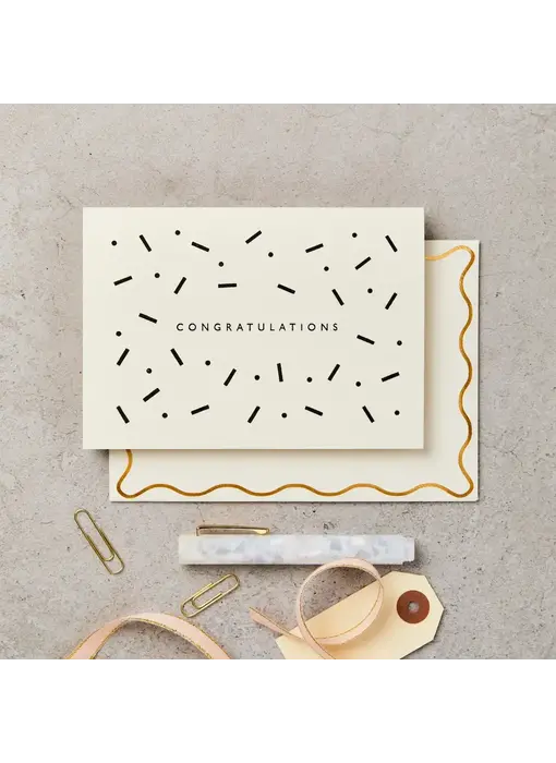 Congratulations Confetti Greeting Card