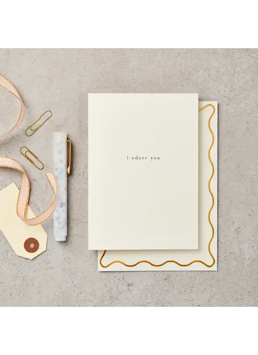 I Adore You Love Greeting Card