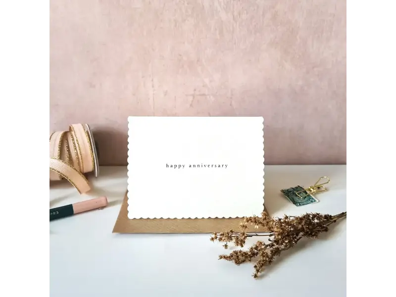 Katie Leamon Mignon Anniversary A7 Greeting Card