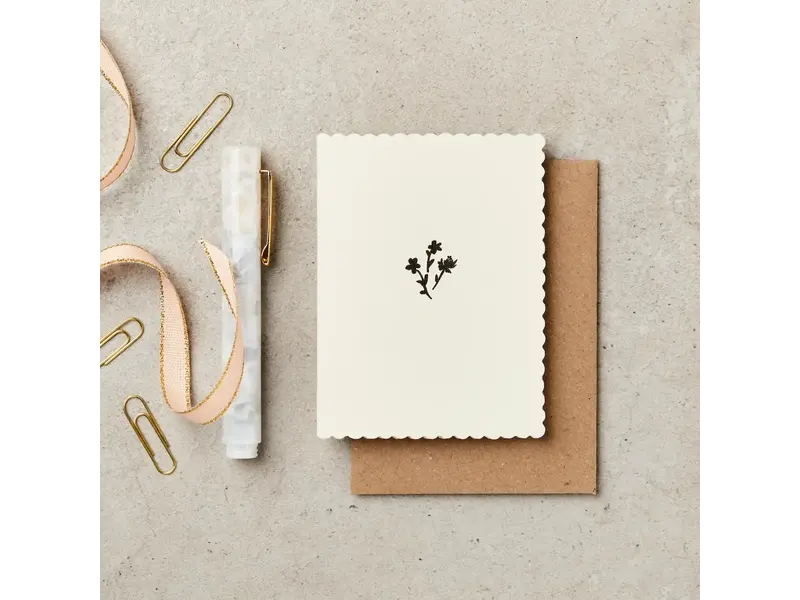 Katie Leamon Posy A7 Greeting Card